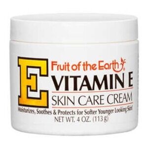 NEW Fruit Of The Earth Vitamin E Skin Care Cream Moisturizing Dry Skin Relief
